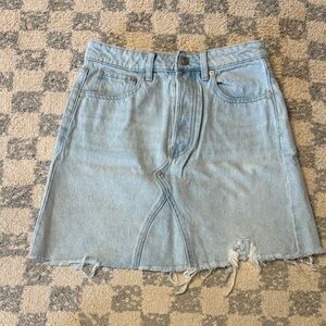 FP We The Free Denim Skirt